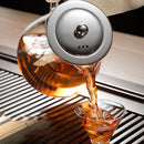 10 Bule de Vidro Resistente ao Calor com Infusor em Aço Inox – Chaleira para Chá