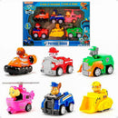 Brinquedo Infantil Patrulha Canina – Kit 6 Carrinhos de Fricção
