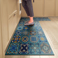 Tapete de Cozinha Estilo Azulejo – Antiderrapante, Impermeável e Fácil de Limpar