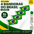 Bandeira do Brasil 150x90 Grande Copa do Mundo Jogos Seleção Torcida Resistente Premium