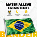 Bandeira do Brasil 150x90 Grande Copa do Mundo Jogos Seleção Torcida Resistente Premium